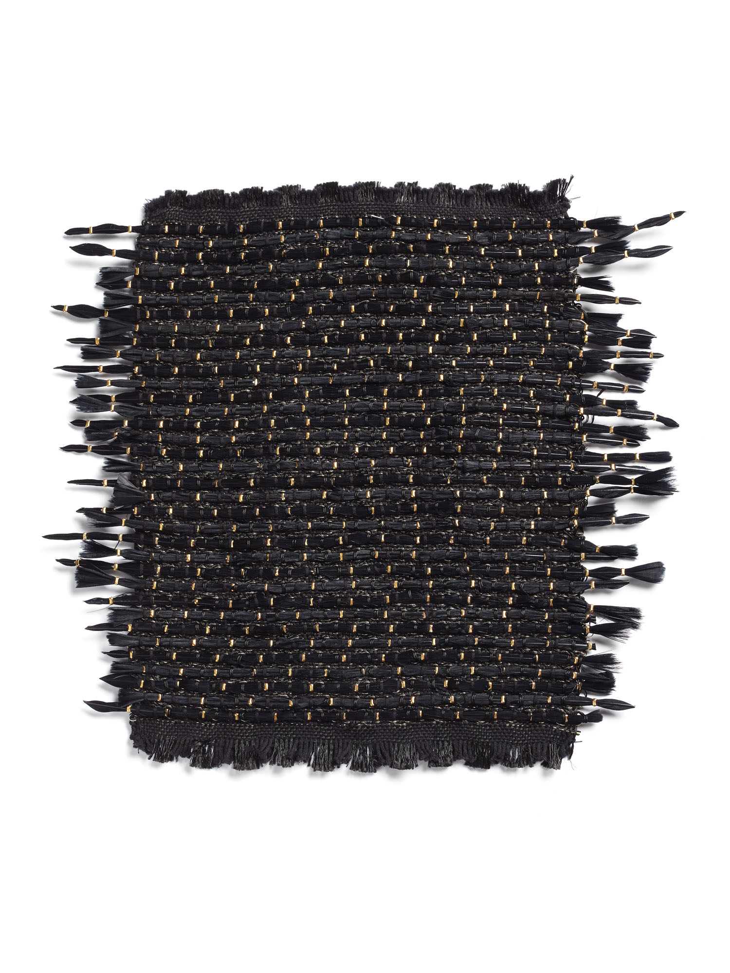 Echantillon plumasserie, Black Cleo. Catégorie : Black